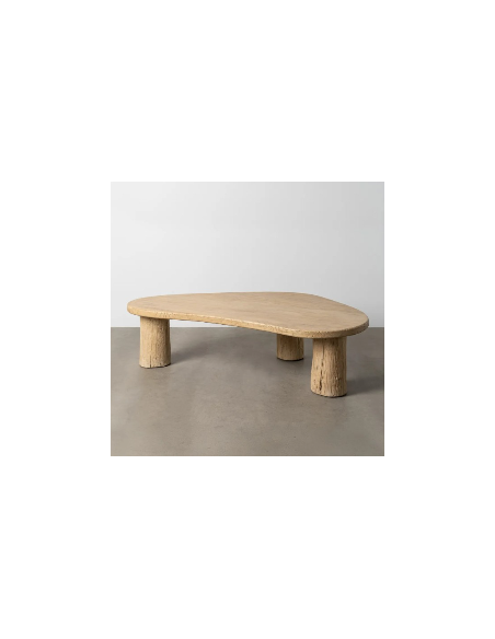 Table Basse Organique en Orme Recyclé 170 cm