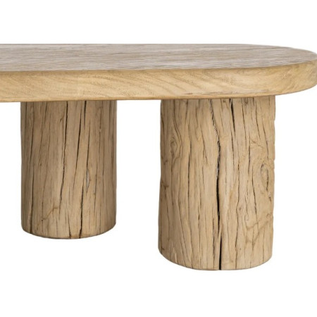 Table Basse Organique en Orme Recyclé...