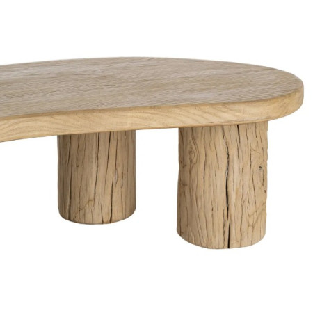 Table Basse Organique en Orme Recyclé...