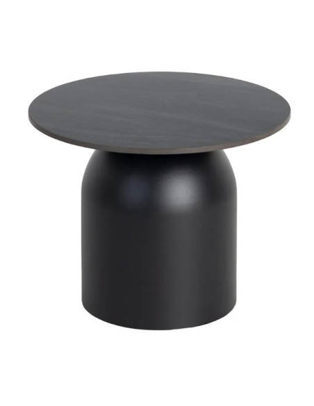 Ensemble de 3 tables basses en pierre frittée – Beige ou noir