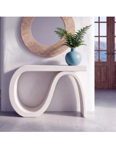 Console design blanche aux...