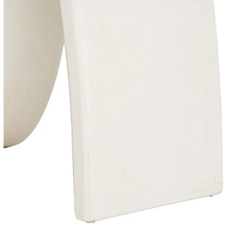 Console design blanche aux formes...