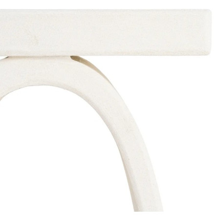 Console design blanche aux formes...