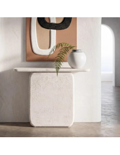 Console design blanche...