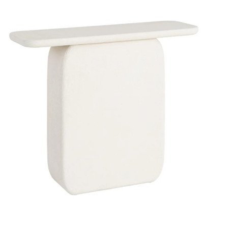 Console design blanche moderne – 100 cm