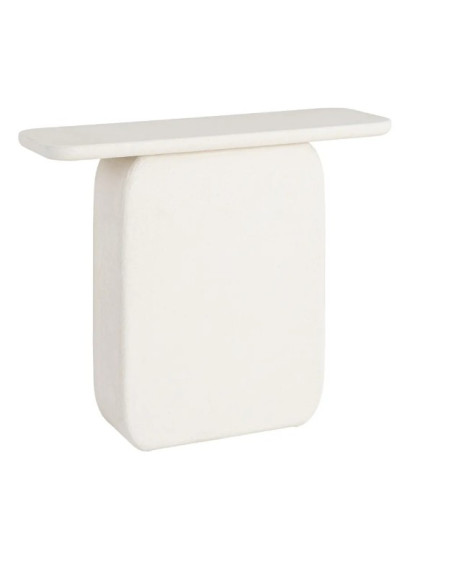 Console design blanche moderne – 100 cm