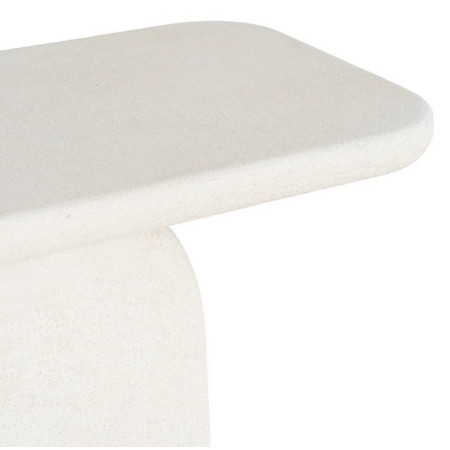 Console design blanche moderne – 100 cm