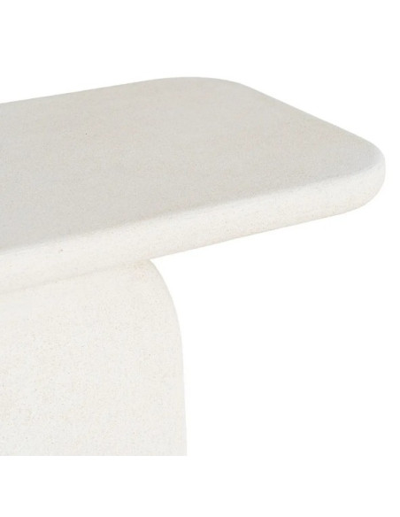Console design blanche moderne – 100 cm