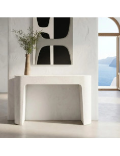 Console design blanche aux...