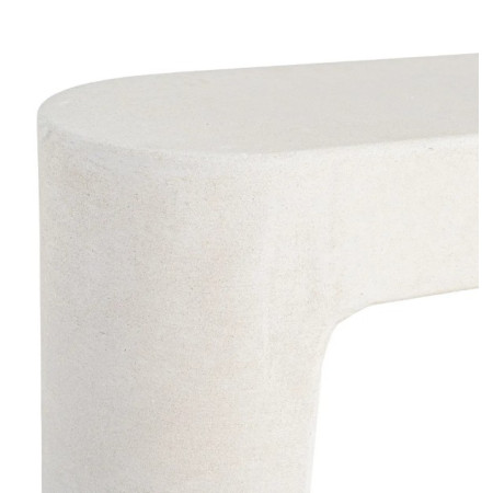 Console design blanche aux formes...