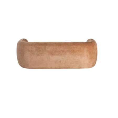 Canapé arrondi 3 places en tissu –...