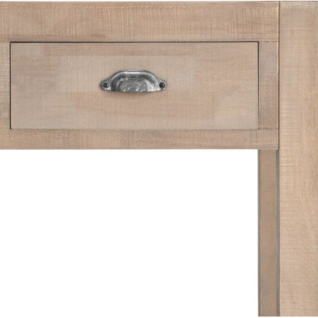 Console en bois naturel 3 tiroirs...