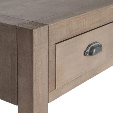 Console en bois naturel 3 tiroirs...