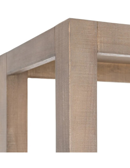 Bibliothèque en bois de pin naturel COTTAGE – 180 cm
