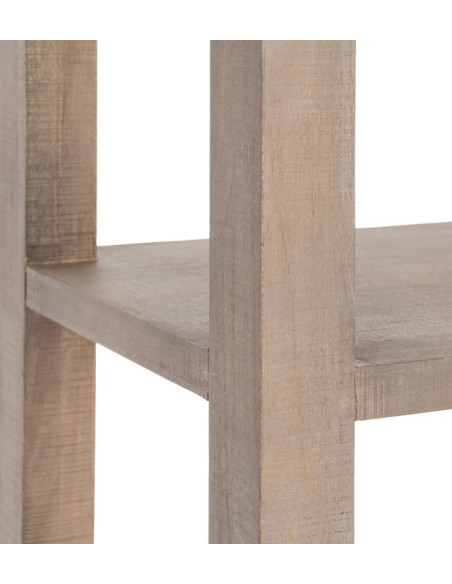 Bibliothèque en bois de pin naturel COTTAGE – 180 cm