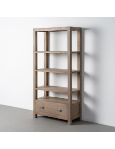 Bibliothèque en bois de pin... 2