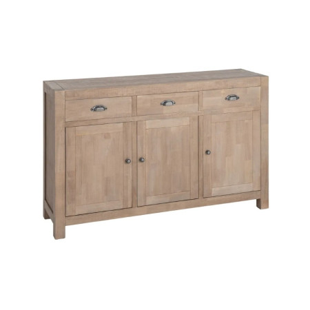 Buffet en bois de pin naturel 3...