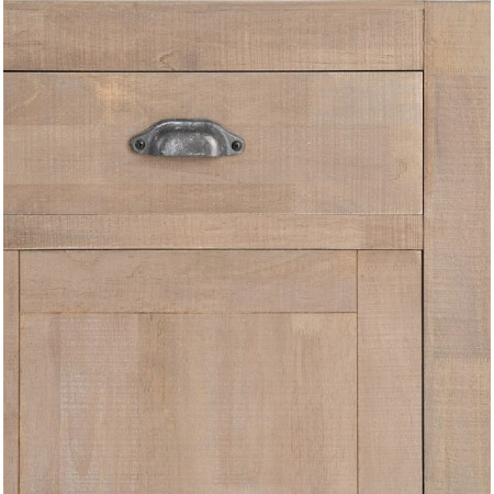 Buffet en bois de pin naturel 3...