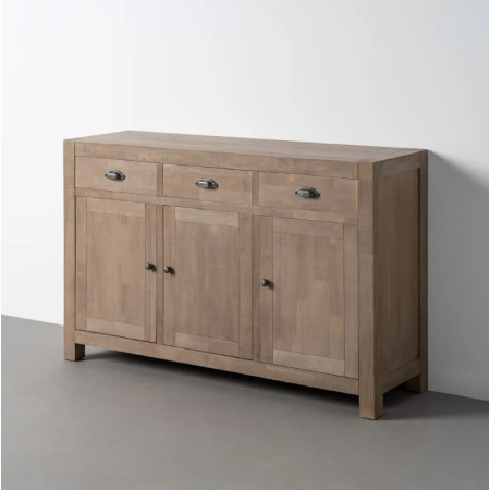 Buffet en bois de pin naturel 3...