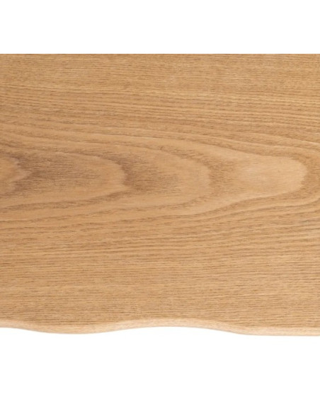 Console bois et métal 110 cm – Piètement croisé