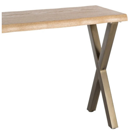 Console bois et métal 110 cm –...