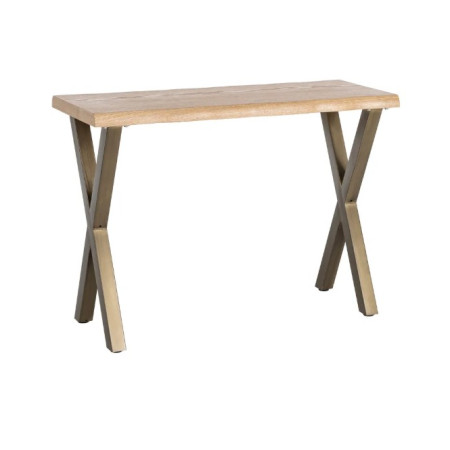 Console bois et métal 110 cm –...