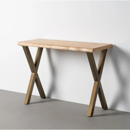 Console bois et métal 110 cm –...