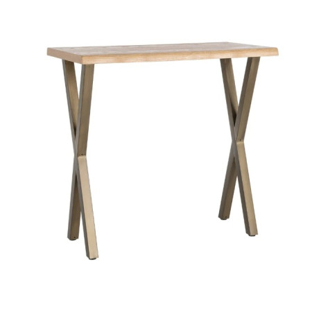 Table haute bois et métal 110 cm –...
