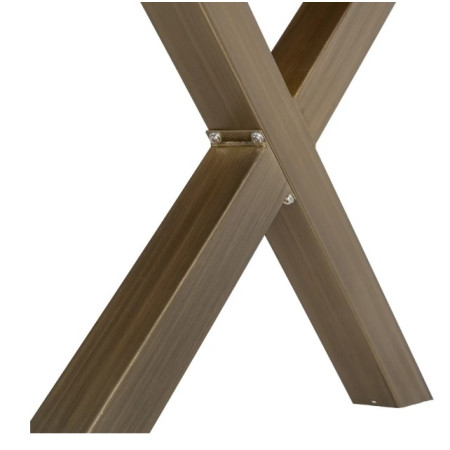 Table à manger bois et métal 180 cm –...