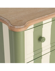 Petite commode verte et... 2