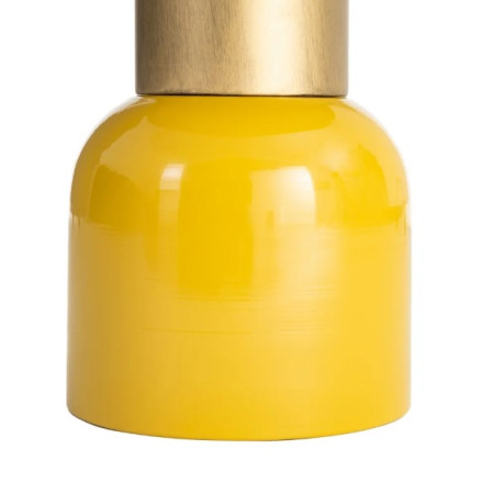 Table d'Appoint Ronde Jaune Moutarde...