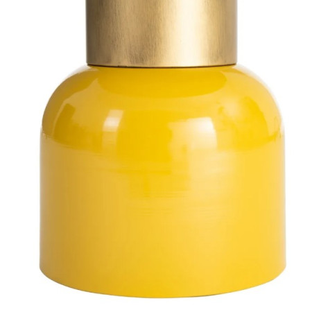 Table d'Appoint Ronde Jaune Moutarde...