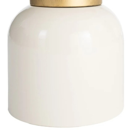 Table d'Appoint Ronde Blanche et...