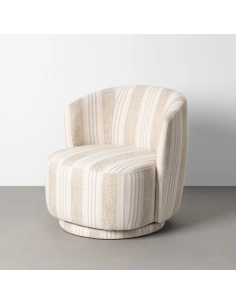Fauteuil Pivotant en Tissu...