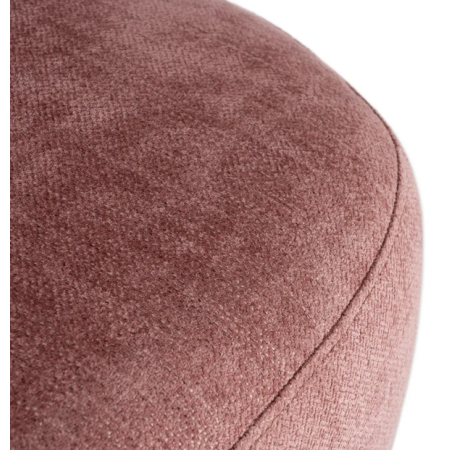 Fauteuil Pivotant Rose en Tissu –...