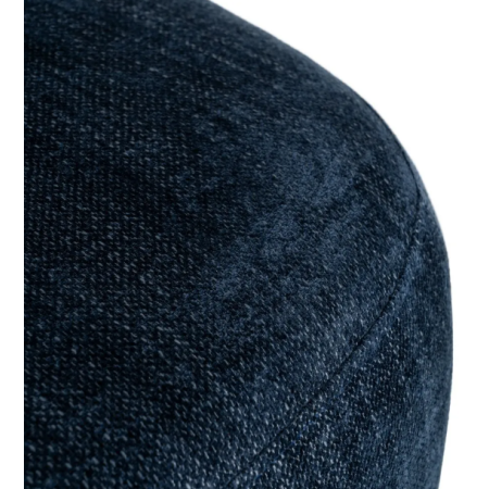 Fauteuil Pivotant Bleu en Tissu –...