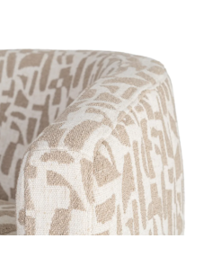 Fauteuil Pivotant Crème et... 2