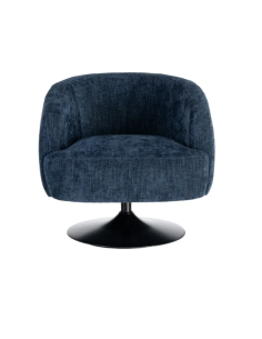 Fauteuil Pivotant Bleu en... 2