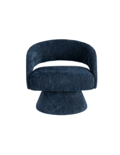 Fauteuil Pivotant Bleu en... 2