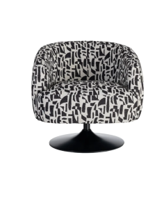Fauteuil Pivotant Noir et... 2