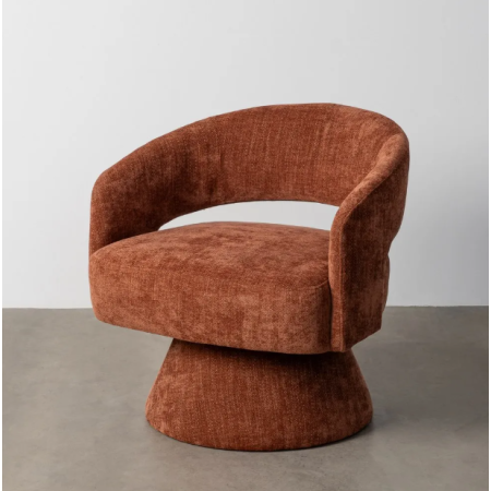 Fauteuil Pivotant Tuile en Tissu –...