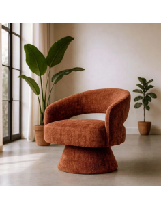 Fauteuil Pivotant Tuile en...