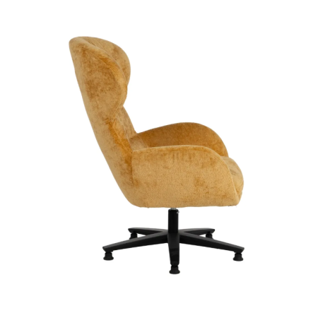 Fauteuil Pivotant en Tissu Vert ou...