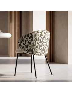 Lot de 2 Chaises Beige à... 2