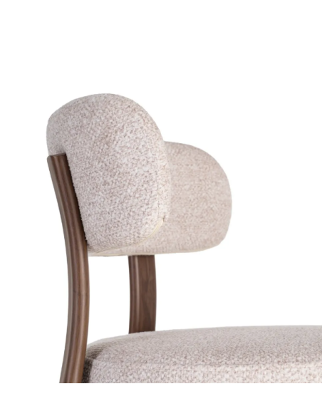 2 Chaises de Salle à Manger en Tissu – 3 Coloris