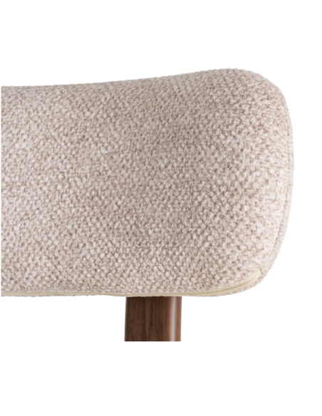 2 Chaises de Salle à Manger en Tissu – 3 Coloris
