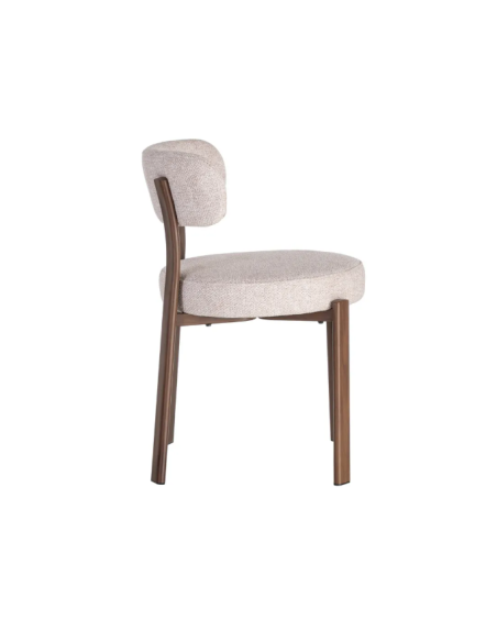 2 Chaises de Salle à Manger en Tissu – 3 Coloris