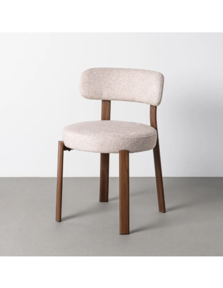 2 Chaises de Salle à Manger en Tissu – 3 Coloris
