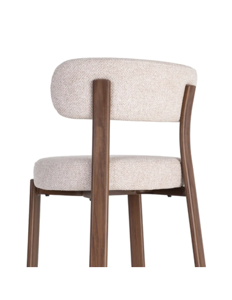2 Chaises de Salle à Manger en Tissu – 3 Coloris