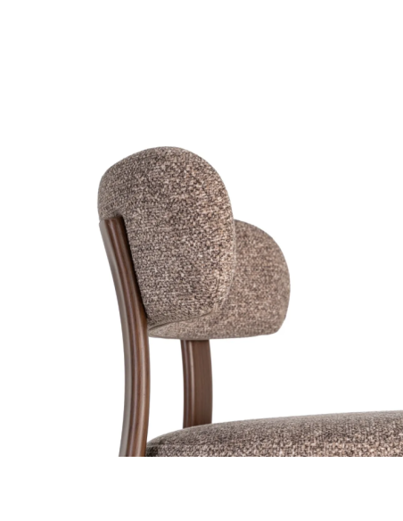 2 Chaises de Salle à Manger en Tissu – 3 Coloris